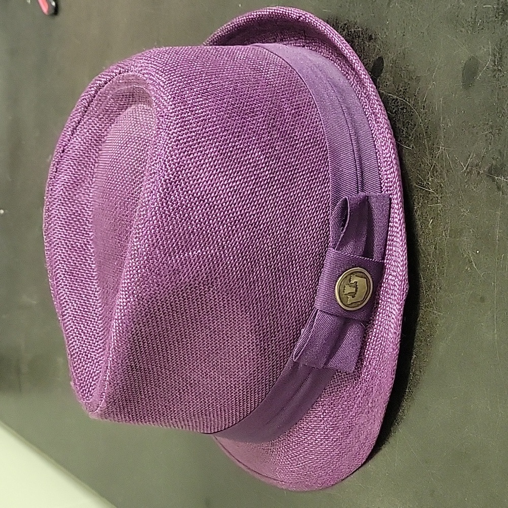 Purple hat